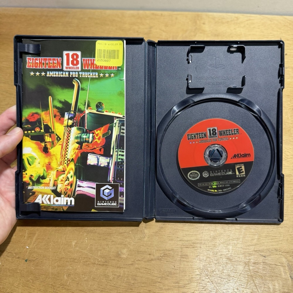 18-Wheeler American Pro Trucker Nintendo GameCube 2002 CIB DOL-P-GWEE Racing - Picture 4 of 6